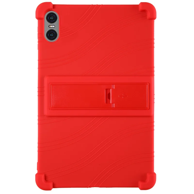 For Teclast T40 Air / T40HD Tablet Case Kickstand Silicone Protective Cover - Red