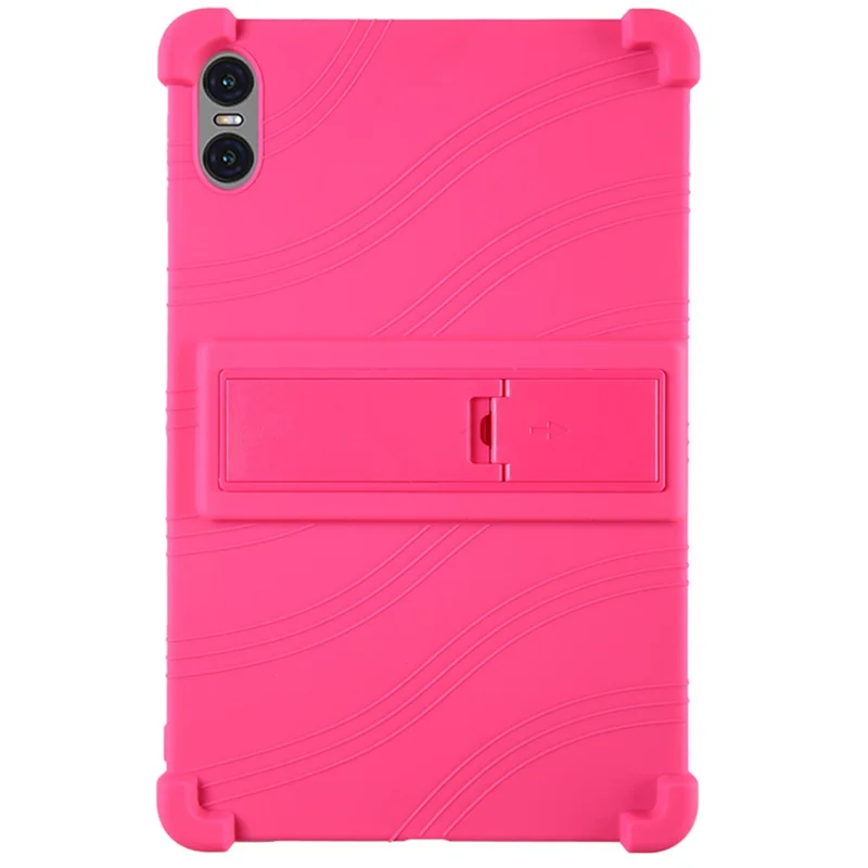 For Teclast T40 Air / T40HD Tablet Case Kickstand Silicone Protective Cover - Rose