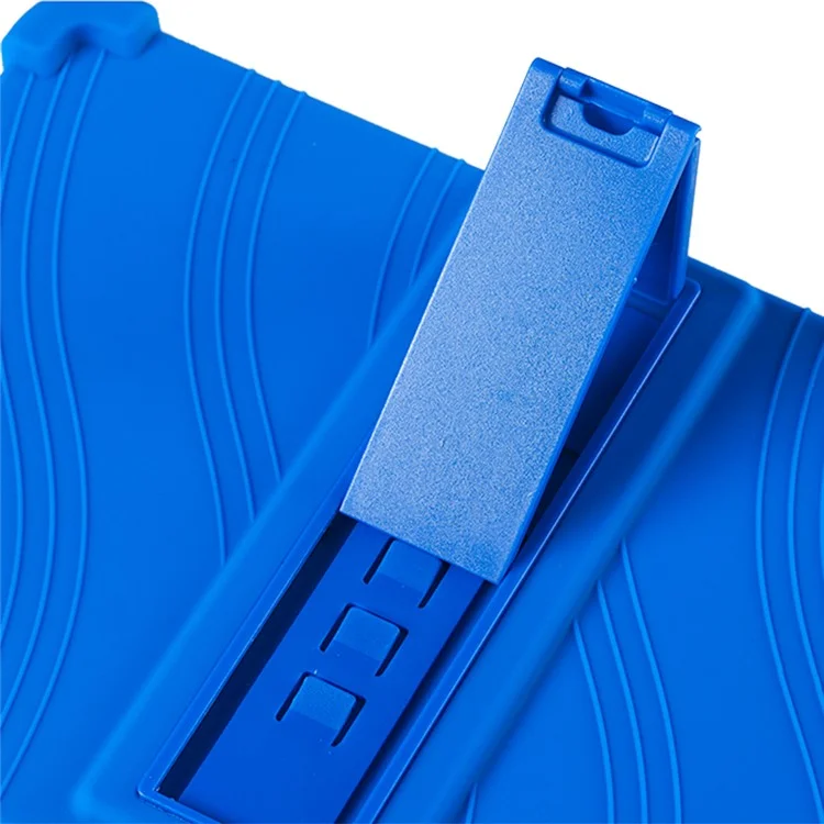 Pour Xiaomi Pad 6 / Pad 6 Pro Couvercle de Choc Pour Comprimés de Silicone Pliant de Case. - Bleu Foncé