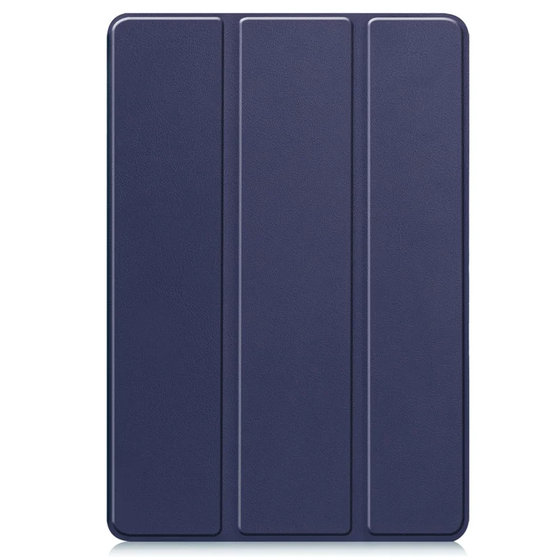 For Xiaomi Pad 6S Pro 12,4 Læderetui med foldbar holder og automatisk tænd/sluk Smart Cover - Blå