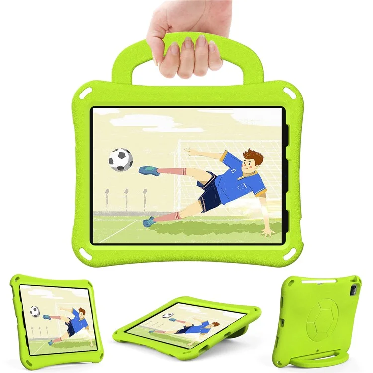Pour iPad Pro 11 (2024) / (2018) / (2020) / (2021) / iPad Air (2022) / (2020) Étui avec support Kickstand EVA Tablet - Vert