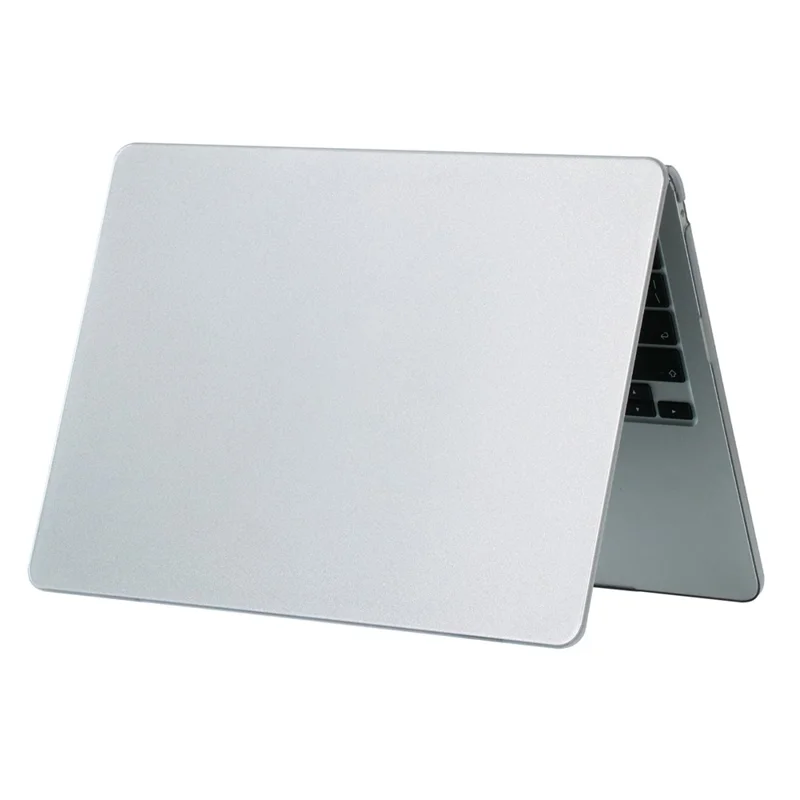 For MacBook Air 13 inch (2026) A3449 / (2025) A3240 / (2024) A3113 / (2022) A2681 Case Hard PC Drop-Resistant Laptop Protective Cover - Grey