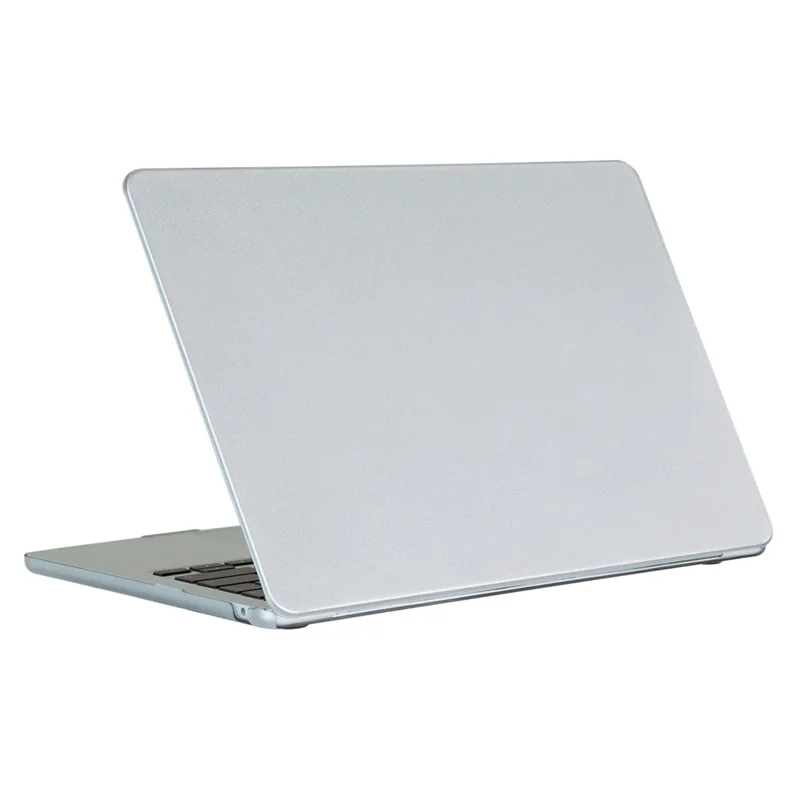 For MacBook Air 13 inch (2026) A3449 / (2025) A3240 / (2024) A3113 / (2022) A2681 Case Hard PC Drop-Resistant Laptop Protective Cover - Grey