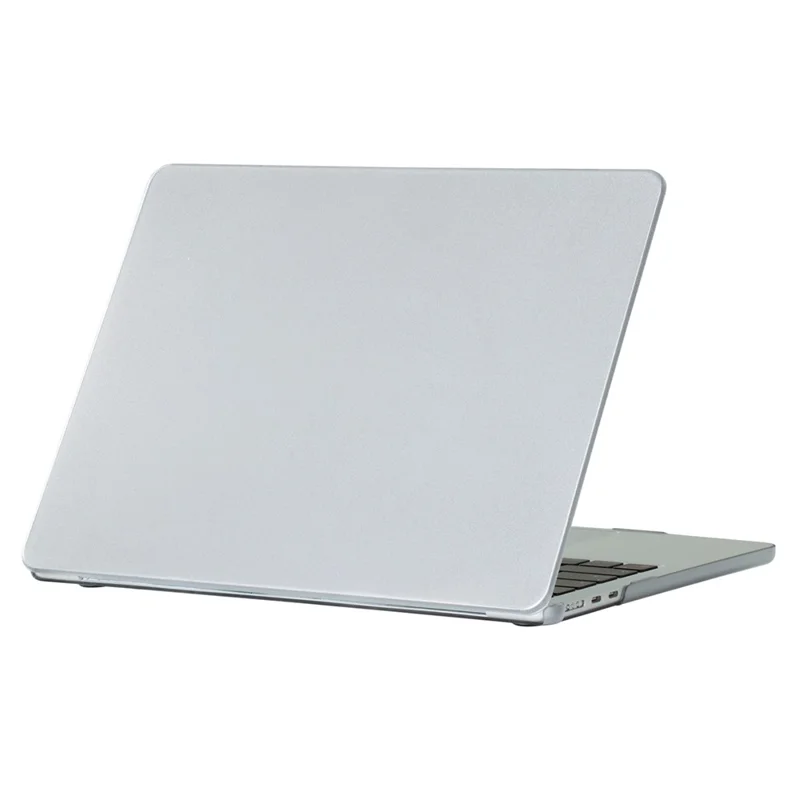 For MacBook Air 13 inch (2026) A3449 / (2025) A3240 / (2024) A3113 / (2022) A2681 Case Hard PC Drop-Resistant Laptop Protective Cover - Grey