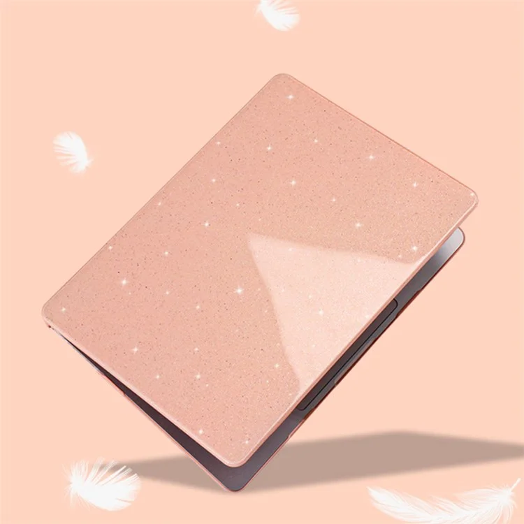 For MacBook Air 13 inch (2025) / (2024) A3113 M3 / (2022) A2681 M2 Case Glitter Design Hard PC Laptop Cover - Green