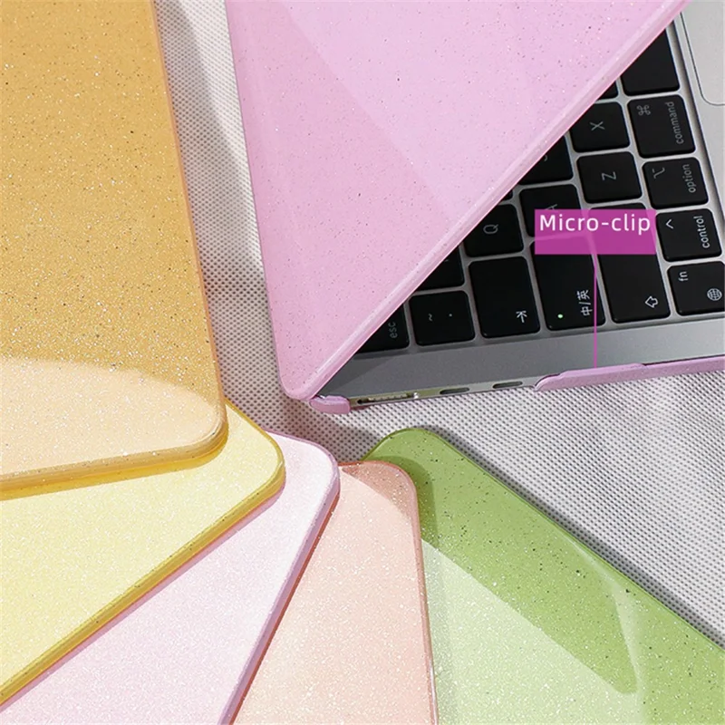 For MacBook Pro 13 inch (2016-2017) A1706, A1708 / (2018) A1989 / (2019) A2159 / (2020) A2338 Hard PC Laptop Case - Pink