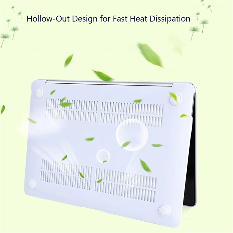 For MacBook Pro 15 inch (2016-2017) A1707 / (2018-2019) A1990 PC Case Pattern Printed Slim Laptop Shell - DDC-015