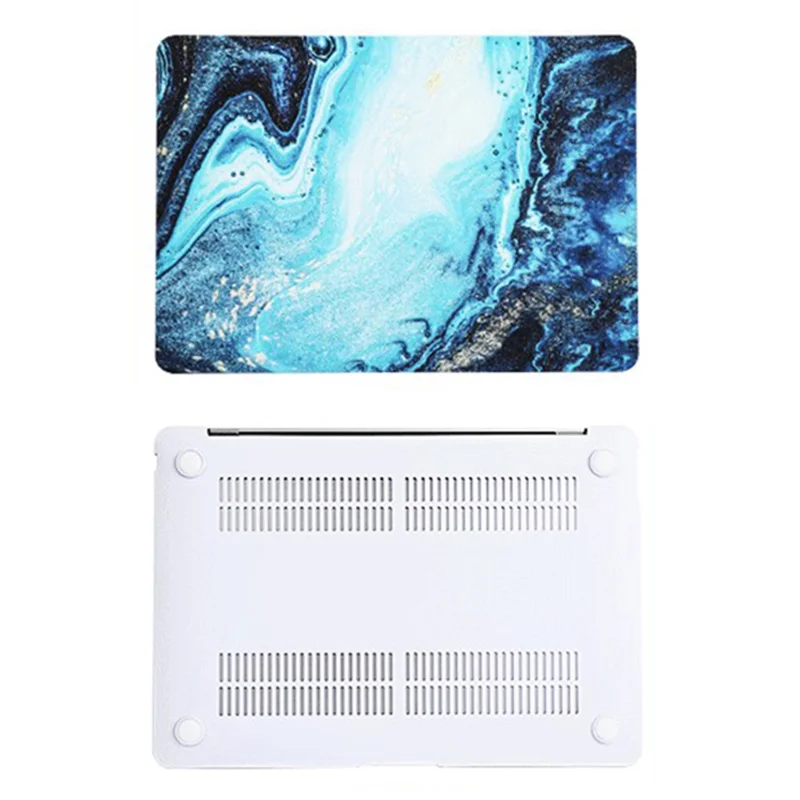 For Macbook Air 13 inch (2018-2019) A1932 / (2020) A2179, A2337 Protective Case Pattern Printed PC Laptop Case - DDC-015