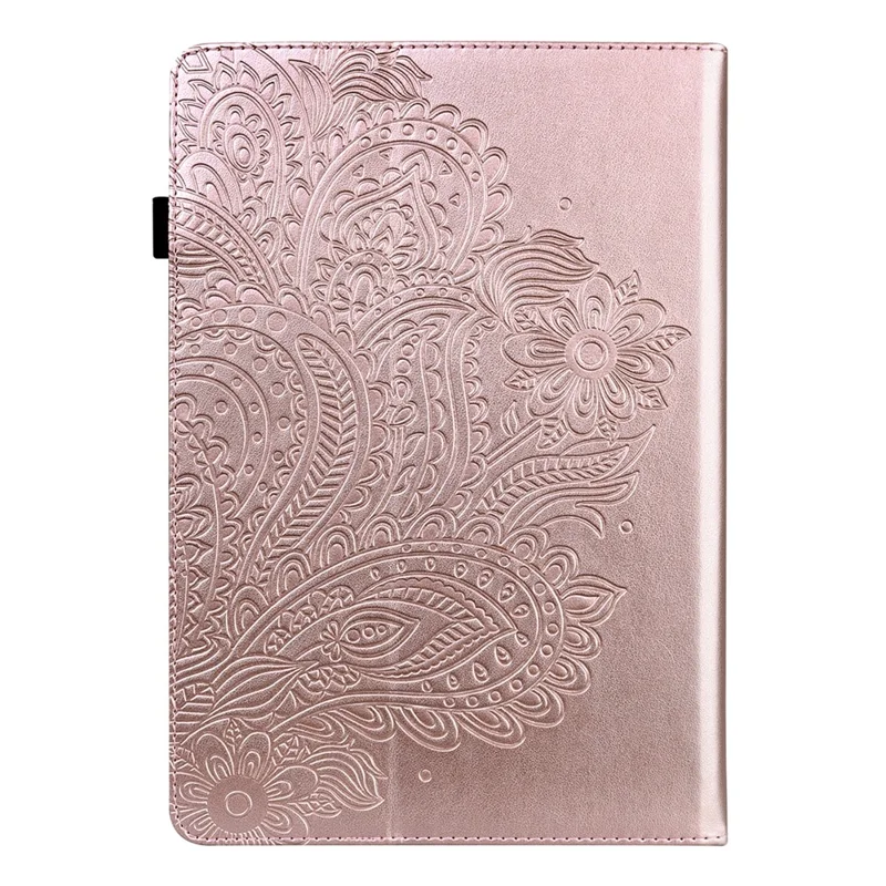 For Amazon Kindle Paperwhite (2024) / Kindle Colorsoft Case PU Leather E-Reader Cover with Card Slots Stand - Rose Gold