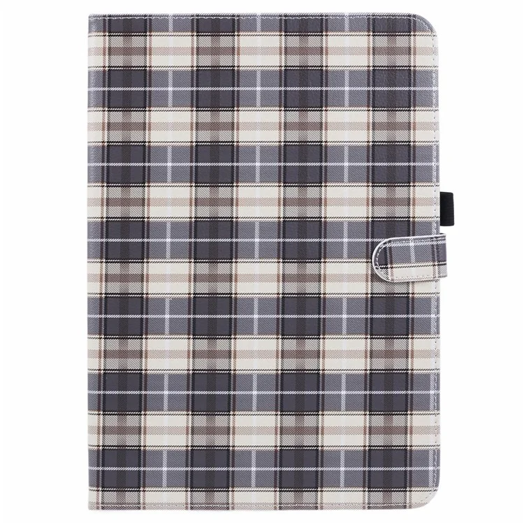 Para Xiaomi Pad 6S Pro 12.4 Case Grid Pattern Stand PU Leather Tablet Cover