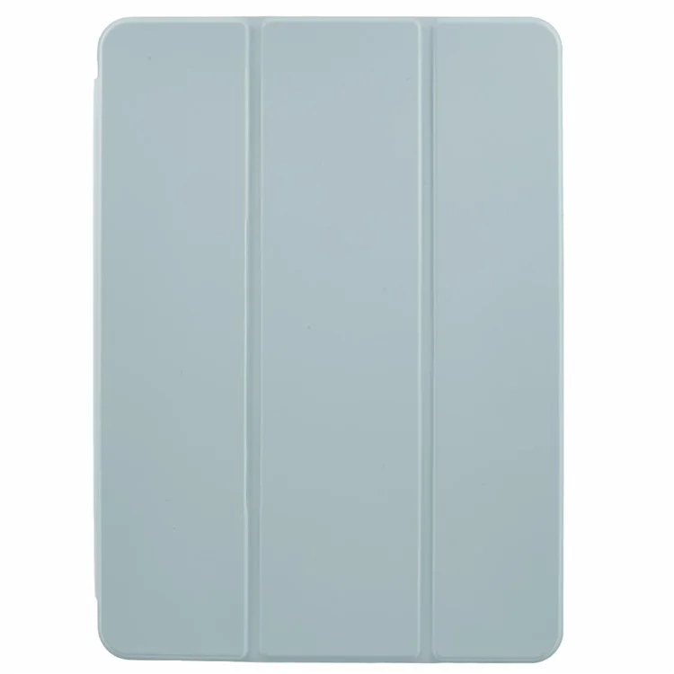 Para Xiaomi Pad 6S Pro 12.4 Case Tri-fold Stand Leather Tablet Cover com Pen Slot - Verde Claro