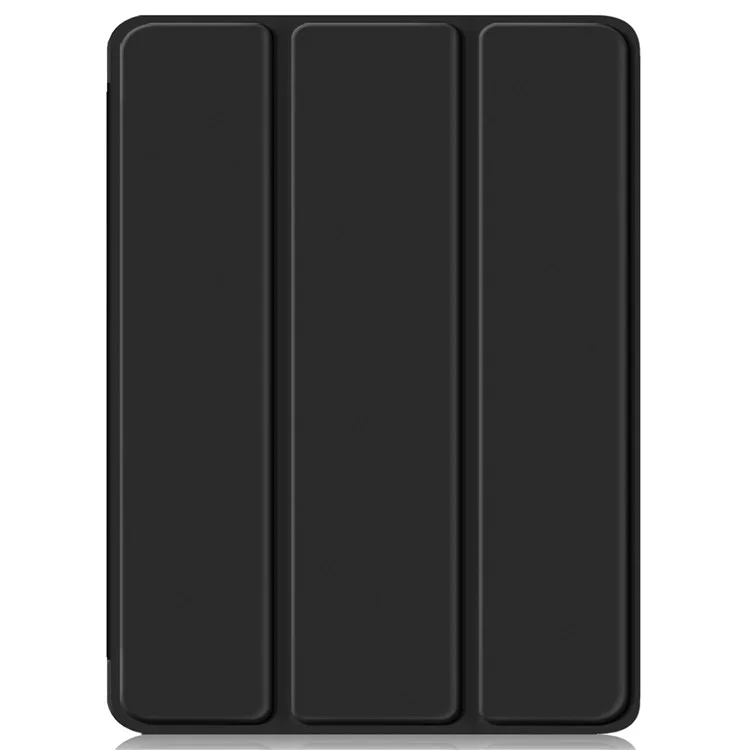 Case for iPad 10.2 (2019) / (2020) / (2021) / iPad Pro 10.5-inch (2017) / Air 10.5 inch (2019) Tri-fold Stand Leather Cover - Black