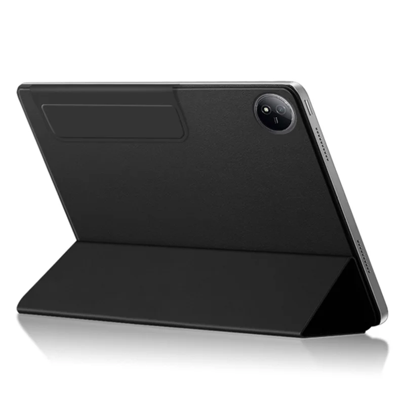 Für vivo Pad3 Pro Case PU-Leder-Magnetbefestigung Tablet-Hülle - Schwarz