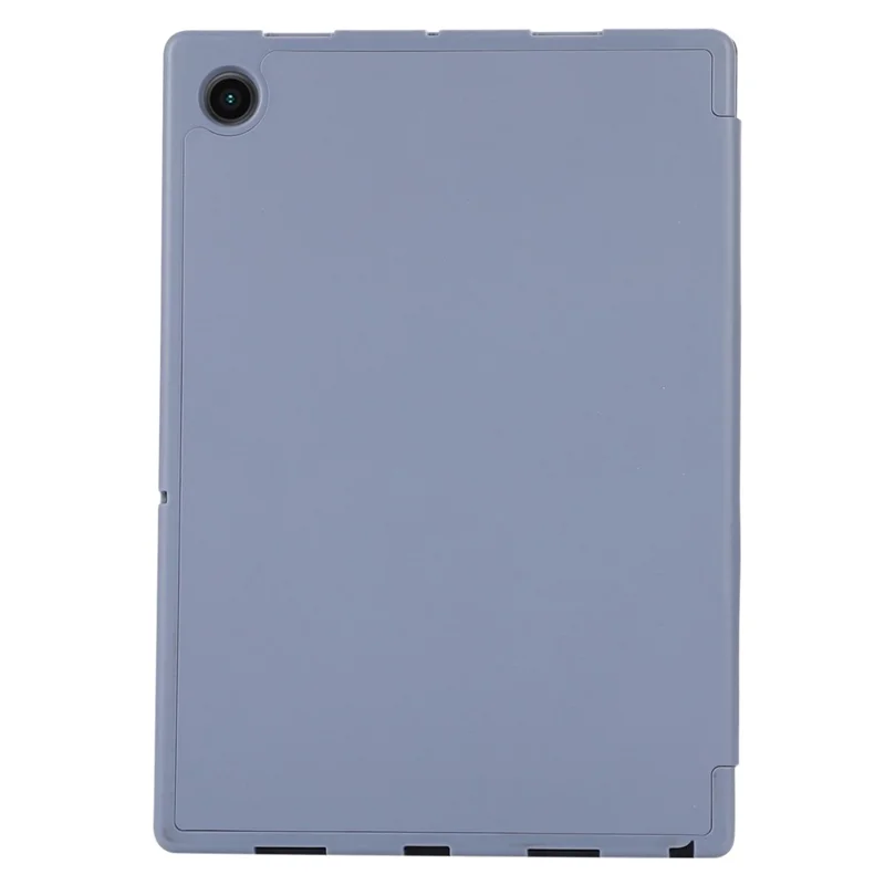 Trekantlåsestøtte PU-læderet tabletomslag med penneholder til Samsung Galaxy Tab A9+ - Lilla