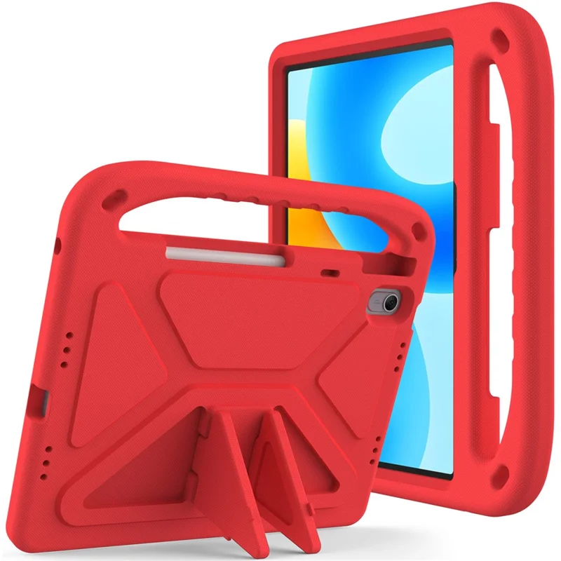 For Huawei MatePad 11.5 / MatePad 11.5 S (2025) / MatePad 11.5 S (2024) / MatePad Air 11.5 inch (2023) Case Kids Friendly EVA Handle Tablet Cover - Red