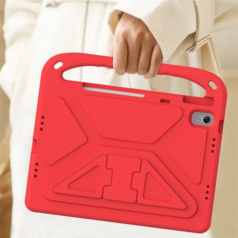 For Huawei MatePad 11.5 / MatePad 11.5 S (2025) / MatePad 11.5 S (2024) / MatePad Air 11.5 inch (2023) Case Kids Friendly EVA Handle Tablet Cover - Red