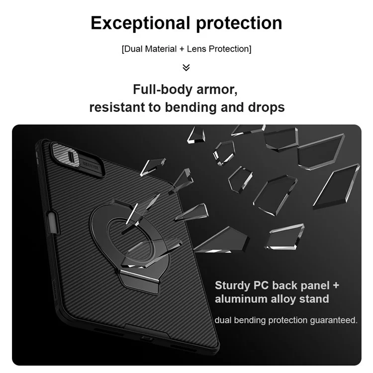 NILLKIN For iPad Air (2020) / (2022) / Pro 11 (2020) / (2021) / (2022) Protective Case Shockproof Tablet Cover