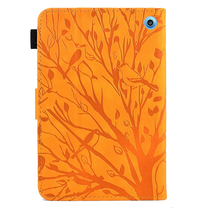 A8 For Amazon Fire HD 10 (2023) Stand Case Leather Tablet Cover with Card Slots  - Khaki