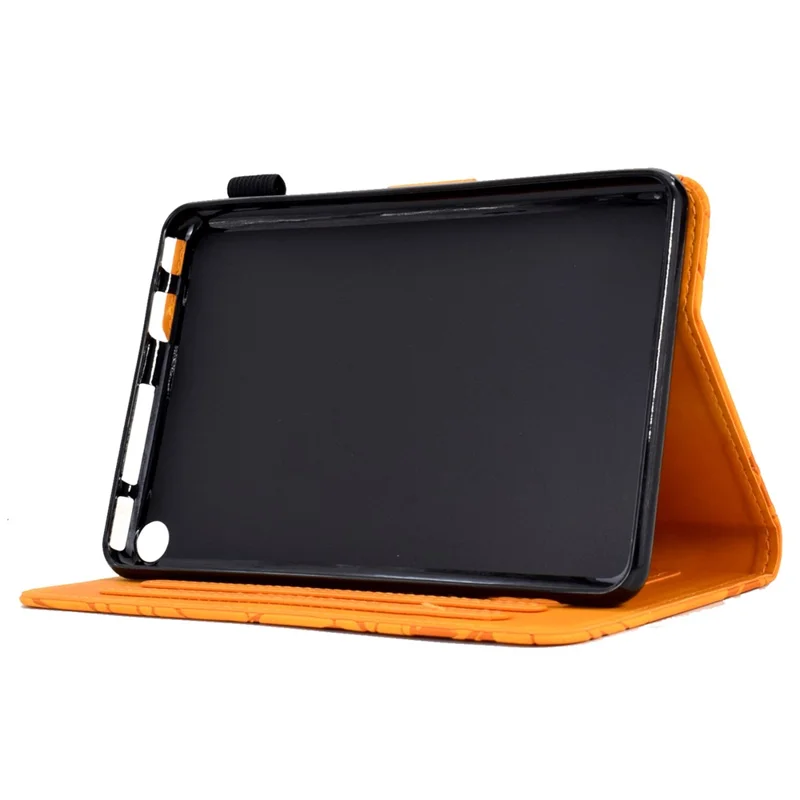 A8 For Amazon Fire HD 10 (2023) Stand Case Leather Tablet Cover with Card Slots  - Khaki