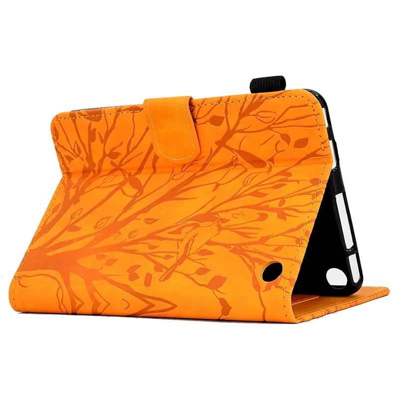 A8 For Amazon Fire HD 10 (2023) Stand Case Leather Tablet Cover with Card Slots  - Khaki