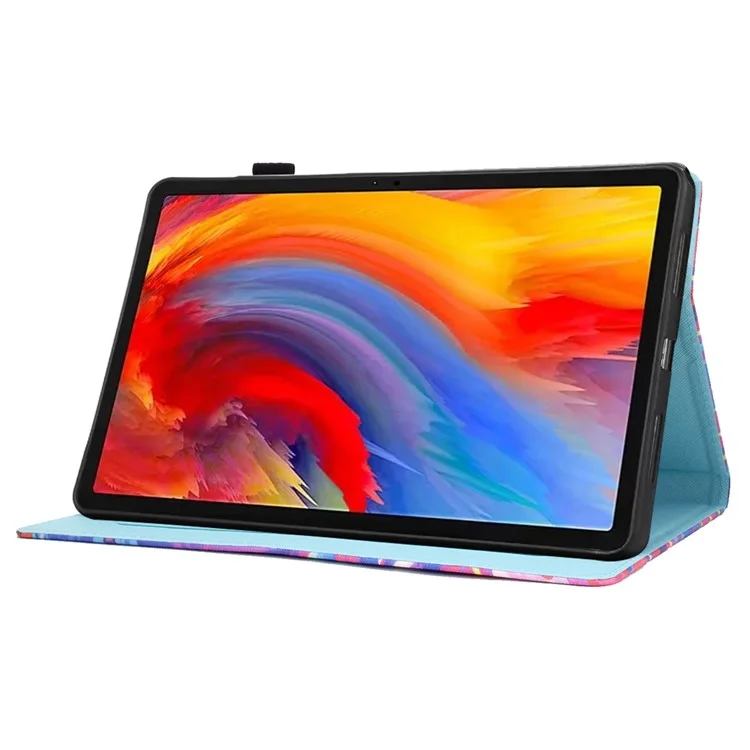 For Lenovo Tab M11 / Xiaoxin Pad 11 2024 Case Pattern Printing PU Leather Stand Tablet Cover - Bird