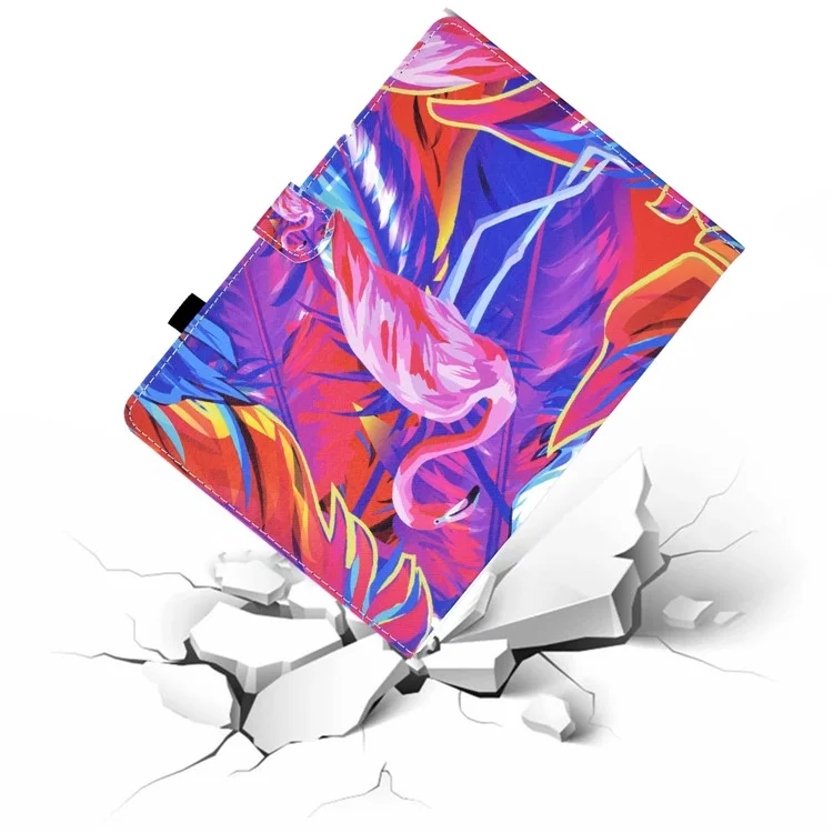 For Lenovo Tab M11 / Xiaoxin Pad 11 2024 Case Pattern Printing PU Leather Stand Tablet Cover - Bird