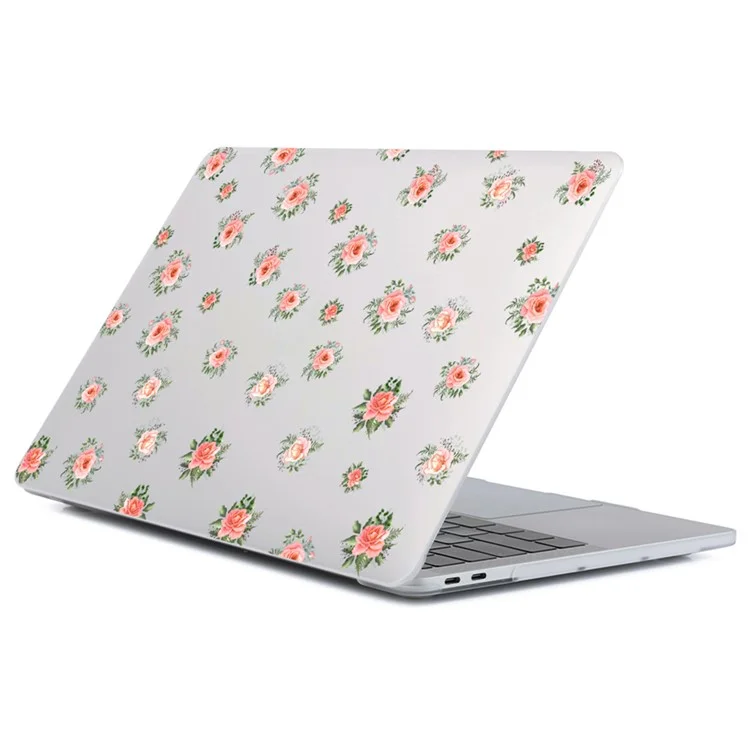 For MacBook Pro 15 inch (2016-2017) A1707  /  (2018-2019) A1990 Case Creative Pattern Laptop Hard PC Cover - DDC-243
