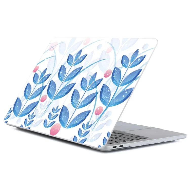 Pour MacBook Pro 14 pouces (2024) M4 A3112 / A3185 / A3401 / (2021) A2442 / (2023) A2779 M2 / A2918 / A2992 M3 Boîtier PC Motif Imprimé Housse d'Ordinateur Portable - DDC-173