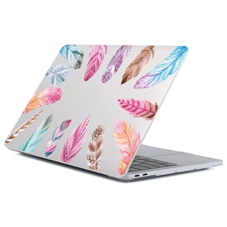 Для MacBook Air 15 дюймов (2023) A2941 M2 / (2024) A3114 M3 Чехол для ноутбука Защитная крышка с узорами - DDC-124