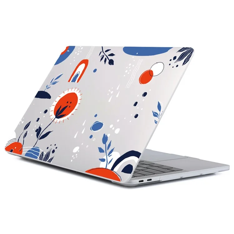 Für MacBook Pro 13 Zoll (2016) A1706 A1708 / (2018) A1989 / (2019) A2159 / (2020) A2338 Laptop-Hülle Stilvolles Muster PC-Abdeckung - DDC-169