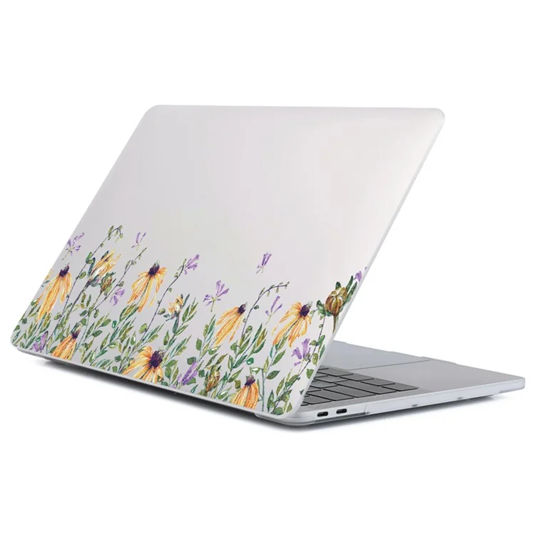 Для MacBook Air 13 дюймов (2018-2019) A1932 / (2020) A2179, A2337 Чехол для ноутбука с узором - DDC-121