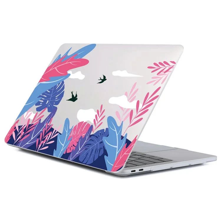 Чехол для MacBook Air 13 дюймов (2022) A2681 / (2024) A3113 M3, жесткий защитный чехол из ПК с рисунком - DDC-214