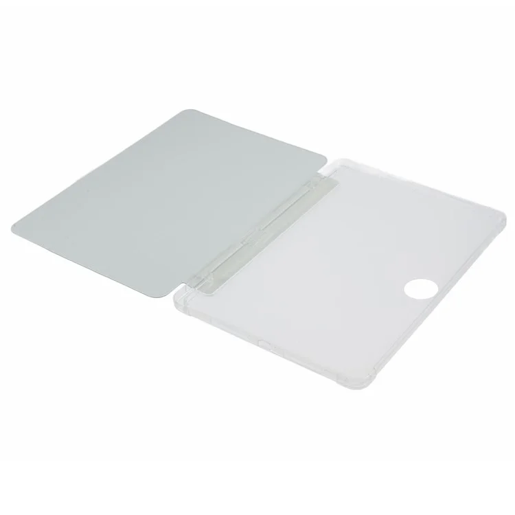 Capa Para Honor Pad 9 Tri-fold Stand Leather Tablet Cover com Slot para Caneta - Matcha Green
