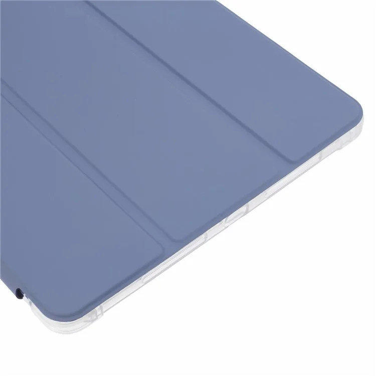 For Honor Pad 9 Case Tri-fold Stand Leather Tablet Cover with Pen Slot - Purple