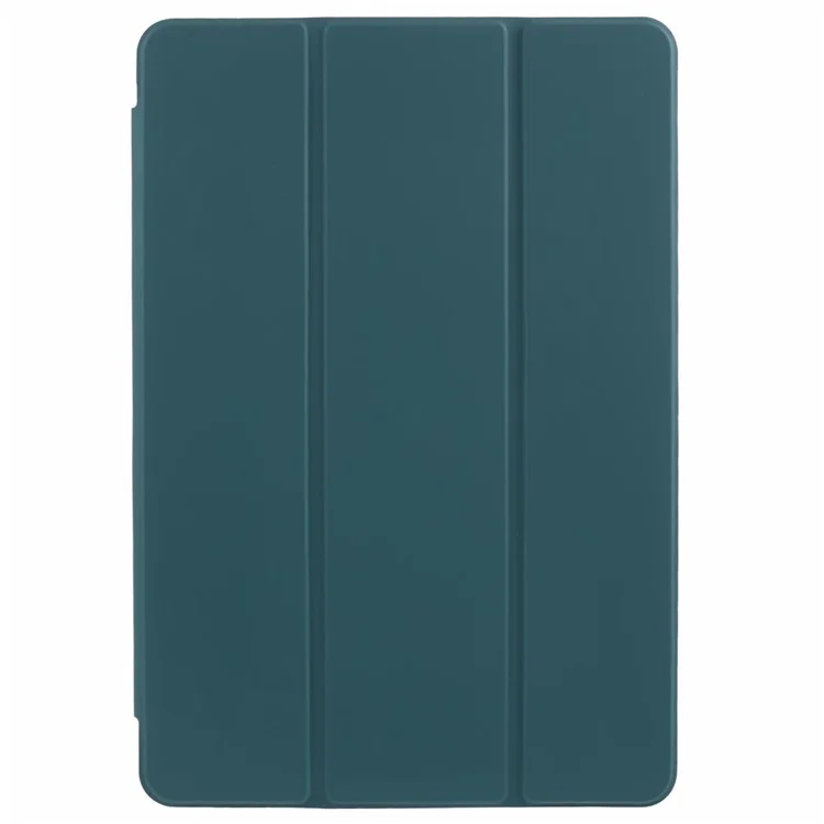 For Honor Pad 9 Case Tri-fold Stand Leather Tablet Cover with Pen Slot - Midnight Green