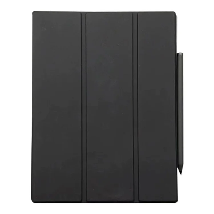 Pour Remarkable 2 Case Double-Side Magnetic PC+PU Leather Stand E-Reader Cover - Noir
