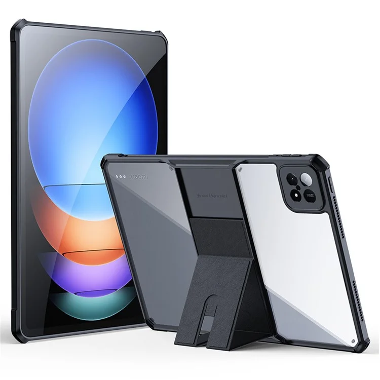 Bulk Buy XUNDD Per Xiaomi Pad 6S Pro 12.4 Custodia Rinforzata agli Angoli con Supporto Kickstand TPU + PC Custodia Tablet