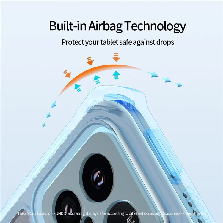 Bulk Buy XUNDD Per Xiaomi Pad 6S Pro 12.4 Custodia Rinforzata agli Angoli con Supporto Kickstand TPU + PC Custodia Tablet