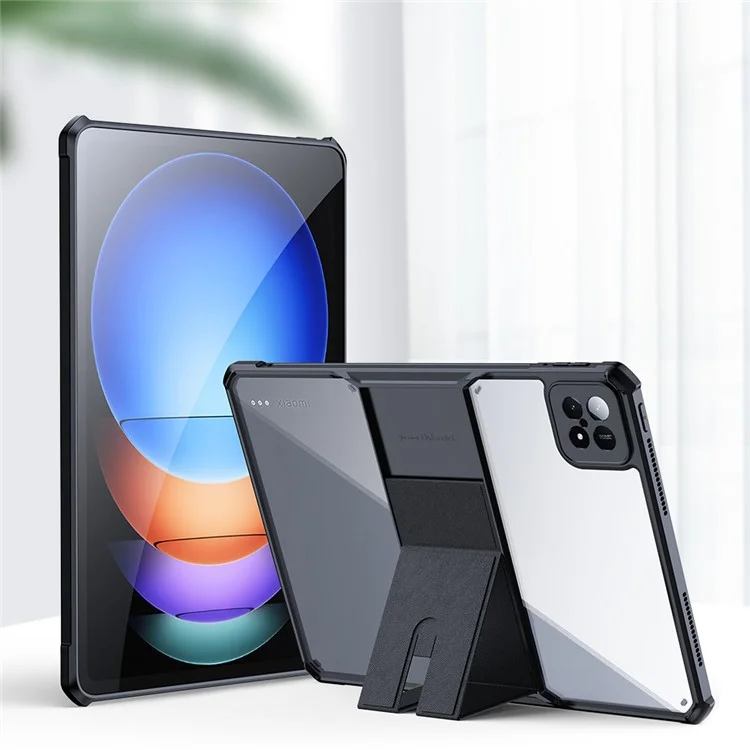 Bulk Buy XUNDD Per Xiaomi Pad 6S Pro 12.4 Custodia Rinforzata agli Angoli con Supporto Kickstand TPU + PC Custodia Tablet