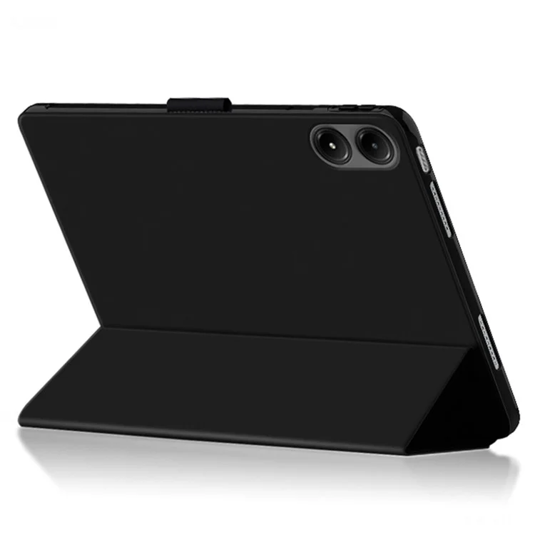 Для Xiaomi Redmi Pad Pro / Redmi Pad Pro 5G / Poco Pad Case PU Leather Trifold Stand Auto Wake / Sleep Tablet Cover - Black