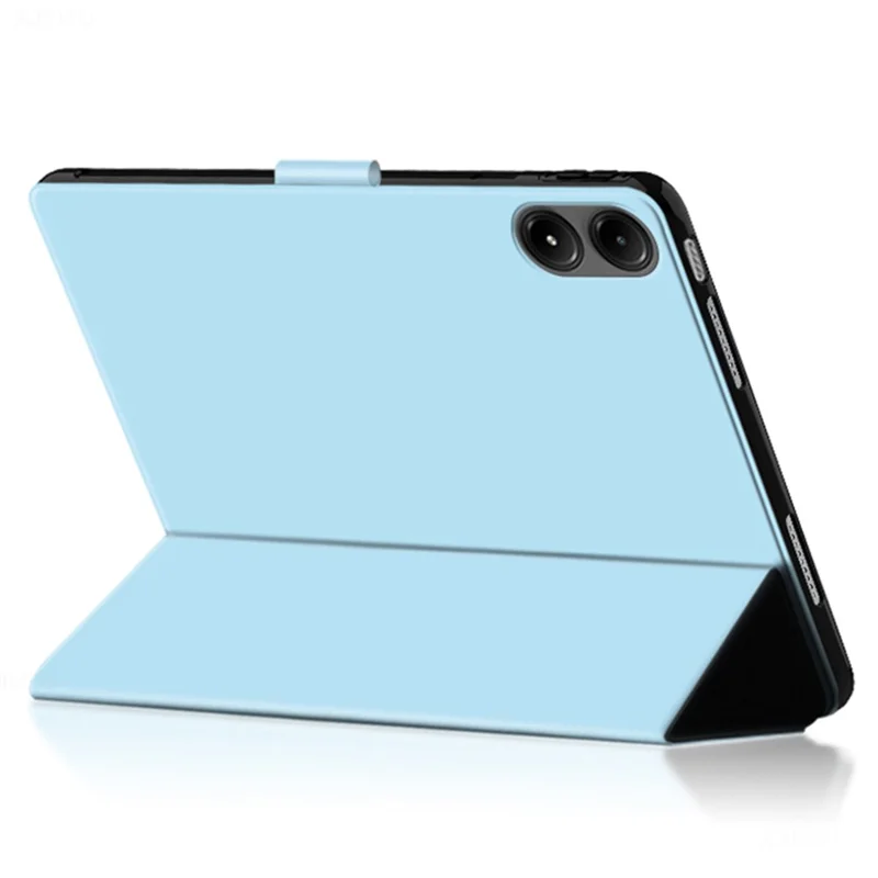 Per Xiaomi Redmi Pad Pro / Redmi Pad Pro 5G / Poco Pad Case PU Leather Trifold Stand Auto Wake / Sleep Tablet Cover - Blu
