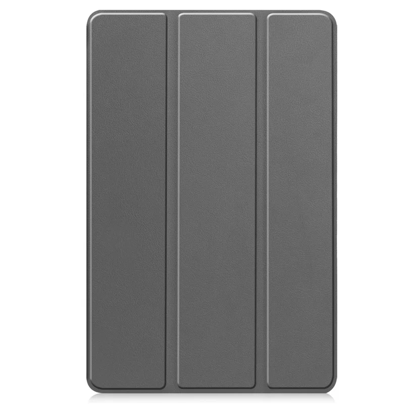 Tablet Hülle für Xiaomi Redmi Pad Pro/Redmi Pad Pro 5G/Poco Pad Dreifach-Ständer Lederhülle - Grau