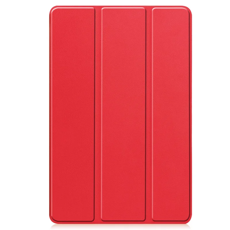 Funda para Tablet Xiaomi Redmi Pad Pro/Redmi Pad Pro 5G/Poco Pad con Soporte Tríptico de Cuero - Rojo