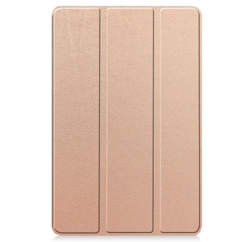 Tablet Case for Xiaomi Redmi Pad Pro/Redmi Pad Pro 5G/Poco Pad Tri-Fold Stand Leather Cover - Rose Gold