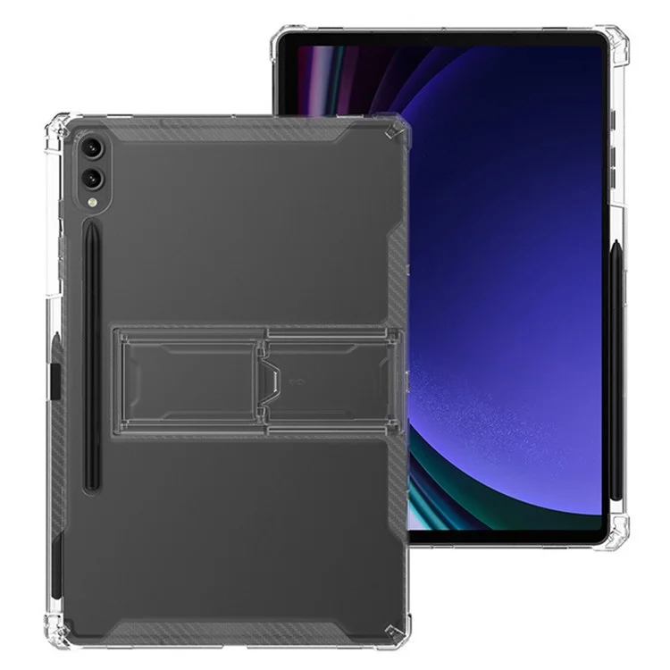 Para Samsung Galaxy Tab S9 Ultra Airbag Corner Tablet Case Cubierta de TPU con Soporte de PC