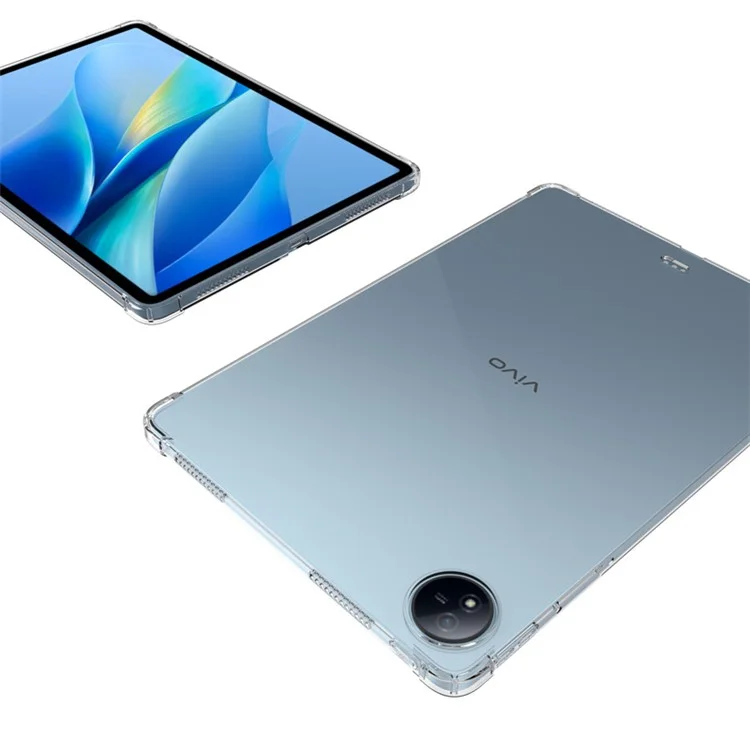 Pour vivo Pad3 Pro Tablet Case Four Corner Protection Clear TPU Cover