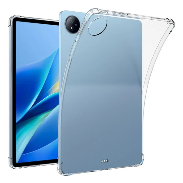 For vivo Pad Air TPU Case Drop-Proof Transparent Tablet Back Cover