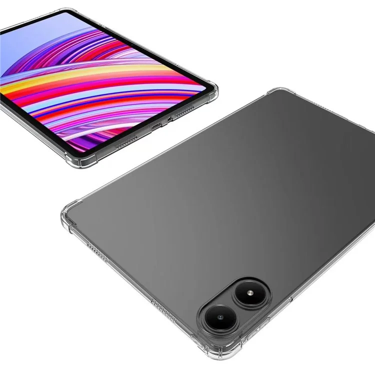 Pour Xiaomi Redmi Pad Pro / Redmi Pad Pro 5G / Poco Pad Case Four Corner Pro / Poco Padtection Transparent Tablet TPU Cover