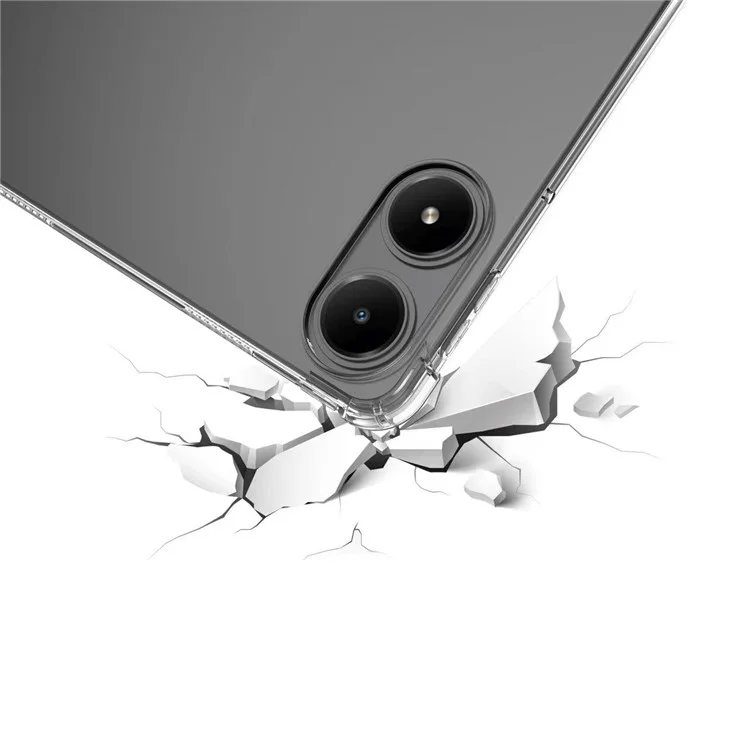 Pour Xiaomi Redmi Pad Pro / Redmi Pad Pro 5G / Poco Pad Case Four Corner Pro / Poco Padtection Transparent Tablet TPU Cover