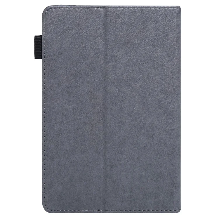 7-inch Tablet Leather Case Card Slots Stand Protective Cover - Grey